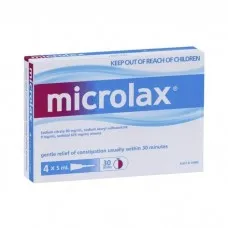 Microlax Enema 5mL 4/Box Microlax Enema 5mL 4/Box