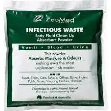 ZeoMED™ Infectious Waste Clean-up Sachet MZ006 Spill Kit