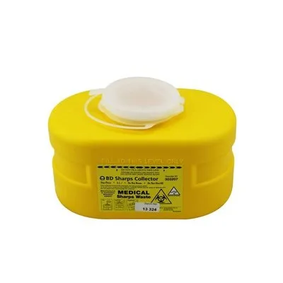 BD Sharps Disposal Collector Needle Container Bin 3.1L