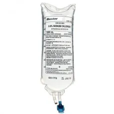 Saline Iv Infusion 0.9 Per Cent Sodium Chloride 1000ml In Pvc Free Freeflex Bag