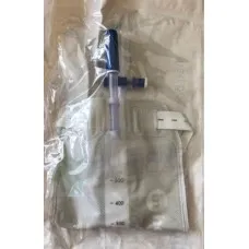 Urine Leg Bag 500ml With Straps & Bottom Cross Valve Outlet Sterile Tv 7cm Urine Leg Bag 500ml With Straps & Bottom Cross Valve Outlet Sterile Tv 7cm