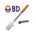 BD Ultra-Fine II Insulin Syringes 0.3mL 0.25mm 31G x 8mm 328822 BD Ultra-Fine II Insulin Syringes 0.3mL 0.25mm 31G x 8mm 328822