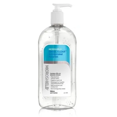 Microshield Angel Clear Hand Gel 500ml Hygienic Antimicrobial Hand Rub X 1 Bottle Microshield Angel Clear Hand Gel 500ml Hygienic Antimicrobial Hand Rub X 1 Bottle