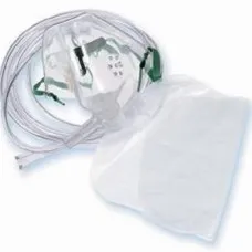 Oxygen Mask With Non Rebreat her Bag With 2 Metre Tubing Oxygen Mask With Non Rebreat her Bag With 2 Metre Tubing