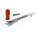 BD SafetyGlide Insulin Syringes 1mL 29G x 1/2 (0.33mm  x 13mm) Exp 2/26
