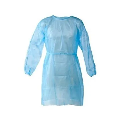 Isolation Gown Disposable 30GSM PP+PE 10/Packet Isolation Gown Disposable 30GSM PP+PE 10/Packet