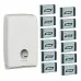 Kleenex 4440 Compact Paper Hand Towel White, Case Of 24 Packs X 90 Towels Kimberly Clark