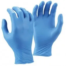 Nitrile Blue Powder Free Gloves Large (10 Pieces/pkt) X 10 Pkts Nitrile Blue Powder Free Gloves Large (10 Pieces/pkt) X 10 Pkts