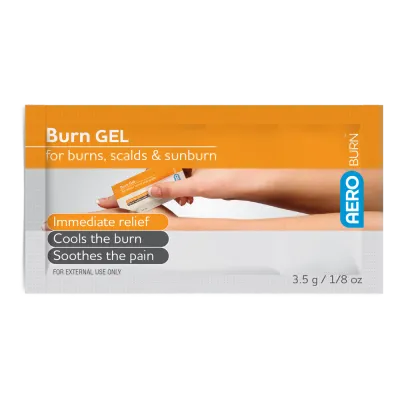 AEROBURN Burn Gel Sachet 3.5g Burnaid 1 - 2000 Pieces