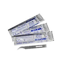 Smi Sterile Stitch Cutter Carbon Steel (100/box) In Metal Foil