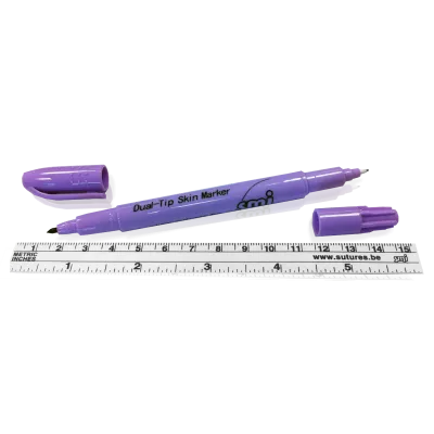 Skin Marker Duel Tip With Ruler Skin Marker Duel Tip With Ruler