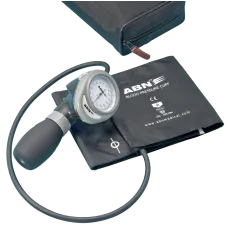 Sphygmomanometer Palm Lite Handheld Aneroid Abn Quality Black Cuff Tga Approved