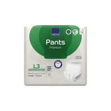 Abena Pants L3 Large Waist 100 140cm Unisex 2400ml White/ Green Stripe 15/Pkt SA1000021327 Abena Pants L3 Large Waist 100 140cm Unisex 2400ml White/ Green Stripe 15/Pkt SA1000021327