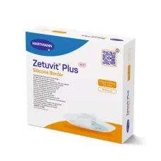 Zetuvit Plus Silicone Border Dressing 17.5cm x 17.5cm 413924