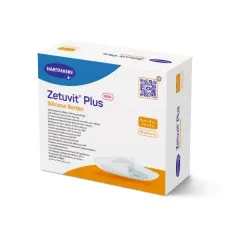 Zetuvit Plus Silicone Border Dressing 8cm x 8cm 413900