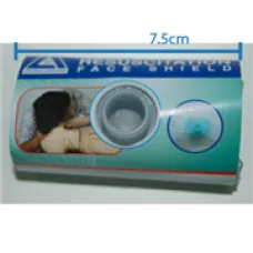 First Aid Resuscitation Face Shield (X2 Pcs) First Aid Resuscitation Face Shield (X2 Pcs)
