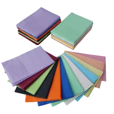 Dental Bib Patient Bibs 3 Ply Large 46x33cm Various Colours Dental Bib Patient Bibs 3 Ply Large 46x33cm Various Colours