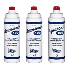 Aquasonic 100 Ultrasound Transmission Gel 250ml Premium Viscosity x3. Aquasonic 100 Ultrasound Transmission Gel 250ml Premium Viscosity x3.