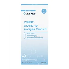 2San LYHER COVID-19 Nasal Rapid Antigen Test Kit - Box/5