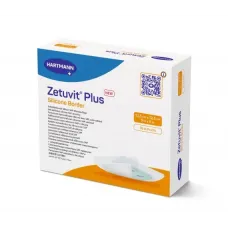 Zetuvit Plus Silicone Border Dressing 12.5cm x 12.5cm 413902