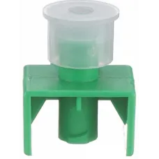 Fluid dispensing connector for filling unit dose syringes Fluid dispensing connector for filling unit dose syringes