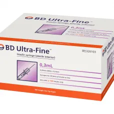 BD Ultra-Fine Insulin Syringes 0.3mL 0.33mm 29G x 12.7mm 326103 BD Ultra-Fine Insulin Syringes 0.3mL 0.33mm 29G x 12.7mm 326103