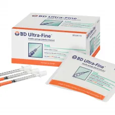 BD Ultra-Fine Insulin Syringes 1mL 0.33mm 29G x 12.7mm 326719. BD Ultra-Fine Insulin Syringes 1mL 0.33mm 29G x 12.7mm 326719.